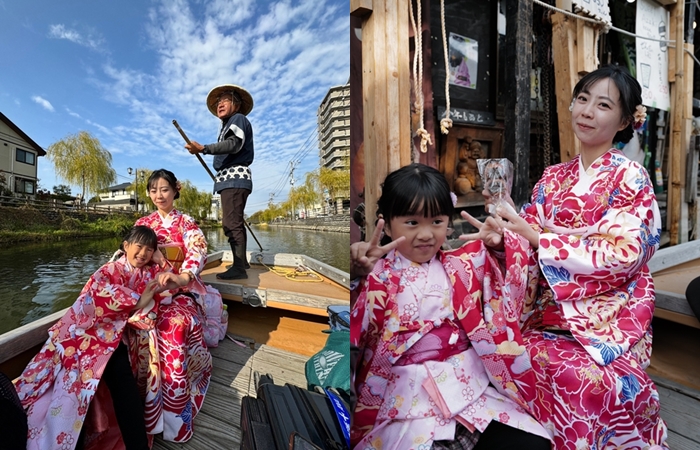 。福岡縣ふくおかけんGO_『旅遊景點。福岡柳川』松月乘船場｜在北原白秋的故鄉,乘船眺望垂柳和四季鮮花郭小寶‧這就是青春 - 郭小寶‧這就是青春